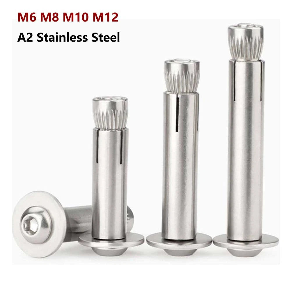 Stainless Steel Expansion Bolts Rawl Bolts for Concrete & Masonry — M6 M8 M10 M12