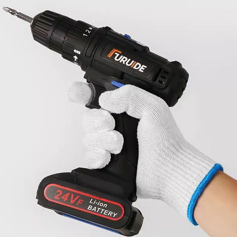 Cotton Nylon Work Gloves Anti-Slip & Durable for Construction