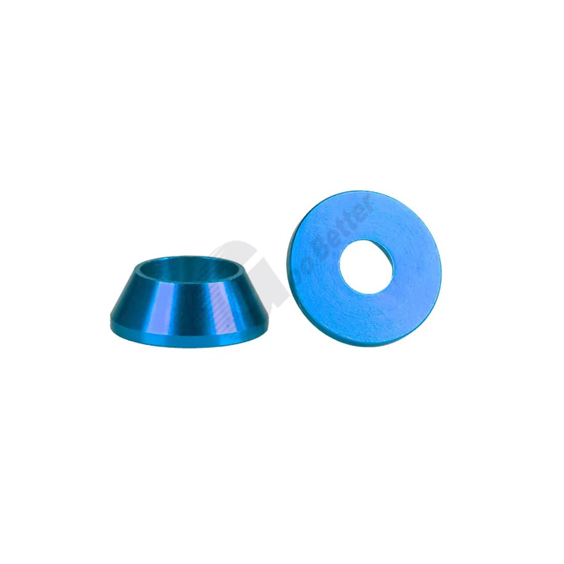 M2 M2.5 M3 M4 M5 M6 M8 Colours Load Spreading Cone Washers Anodised Aluminium - HomeDIYer