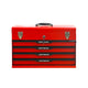 20-inch Steel Tool Box with Drawers – Red Portable Tool Storage Organizer