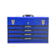 20-inch Steel Tool Box with Drawers – Blue Portable Tool Storage Organizer