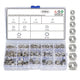 M2 M2.5 M3 M4 M5 M6 M8-M12 372Pcs 304 Stainless Steel Metric Hex Nuts Assortment Set