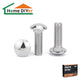 M10 Carriage Bolts A2-70 Stainless Steel | Round Head Square Neck Coach Screws