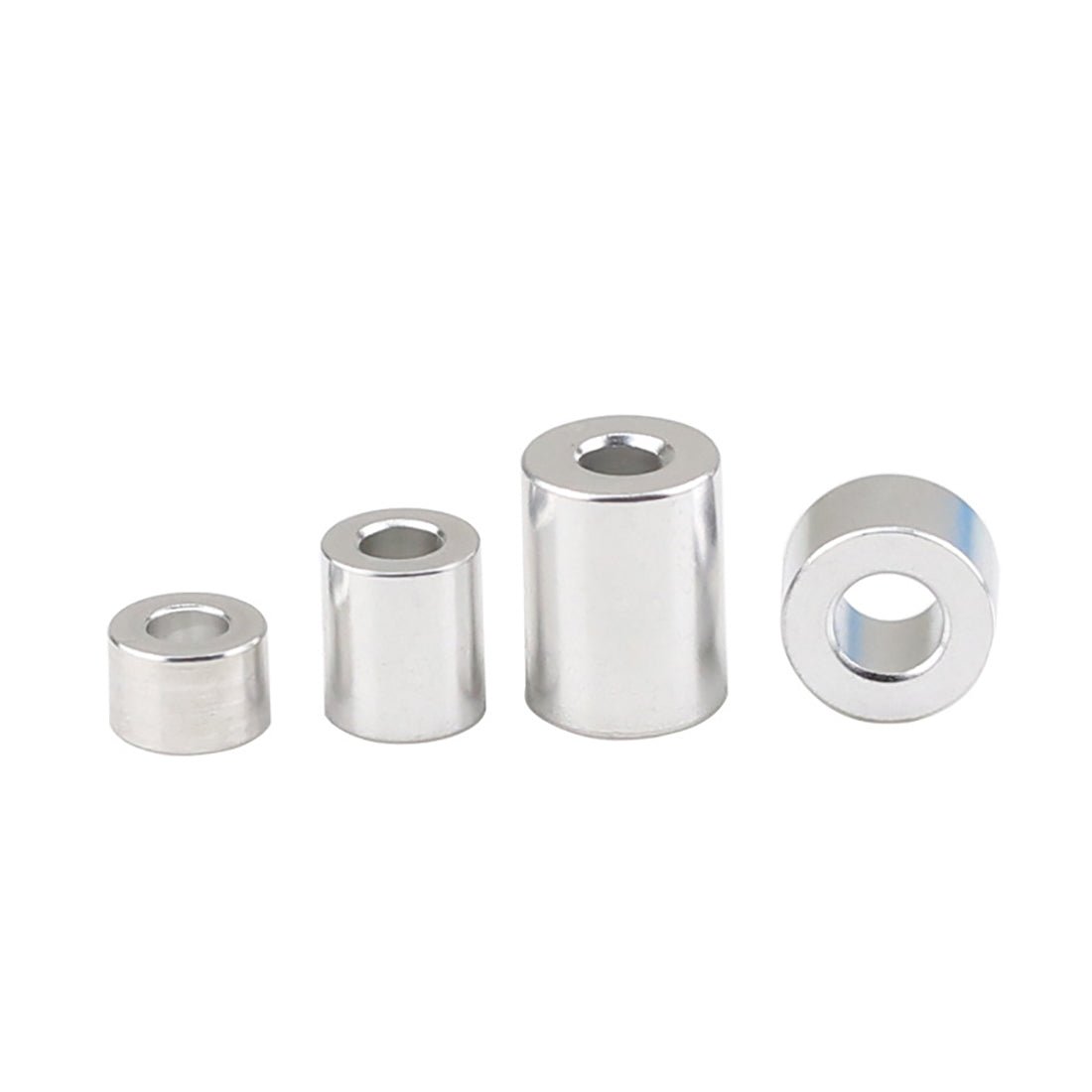 Aluminium Standoff Spacers M2 - M5 Stand off Collar Round Spacer Bush Washers - HomeDIYer