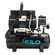 2 Gallon Oil Free Air Compressor, 1.0HP, Max.115 PSI Pressure, 65dB Ultra Quiet Compressor for Auto Repair, Tire Inflation, Spray Painting, Woodwork Nailing