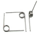 Torsion Spring 3-9 Coil (10 pcs), 1.2mm Wire dia, 6 ~ 12mm OD, Left spring Steel