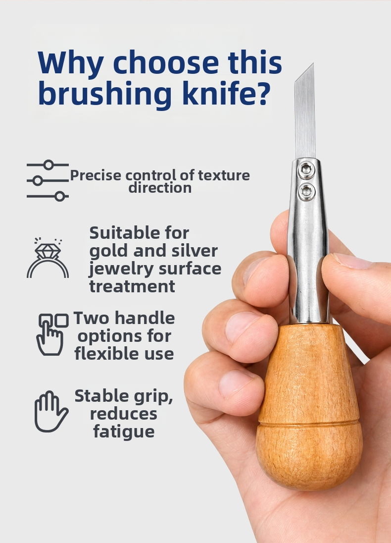 Jewelry Wire Drawing Knife & Hook Cutter – Gold Silver Ring Bracelet Tool