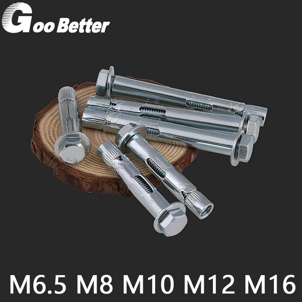 Sleeve Anchor Hex Expansion Bolts for Concrete, Brick & Masonry — M6.5 to M16