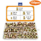 150Pcs Rivet Nuts Kit 1/4-20 3/8-16 5/16-18 10-24 8-32