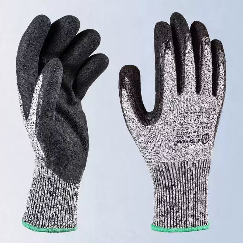 Frosted Cut Resistant Gloves HPPE Breathable & Anti-Slip