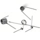 Torsion Spring (pack of 10), 0.6mm Wire diameter, 4mm - 7mm OD, Right spring