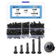 190x Phillips Wafer Head Self Tapping Stainless Steel Screw Kit For Metal Sheets