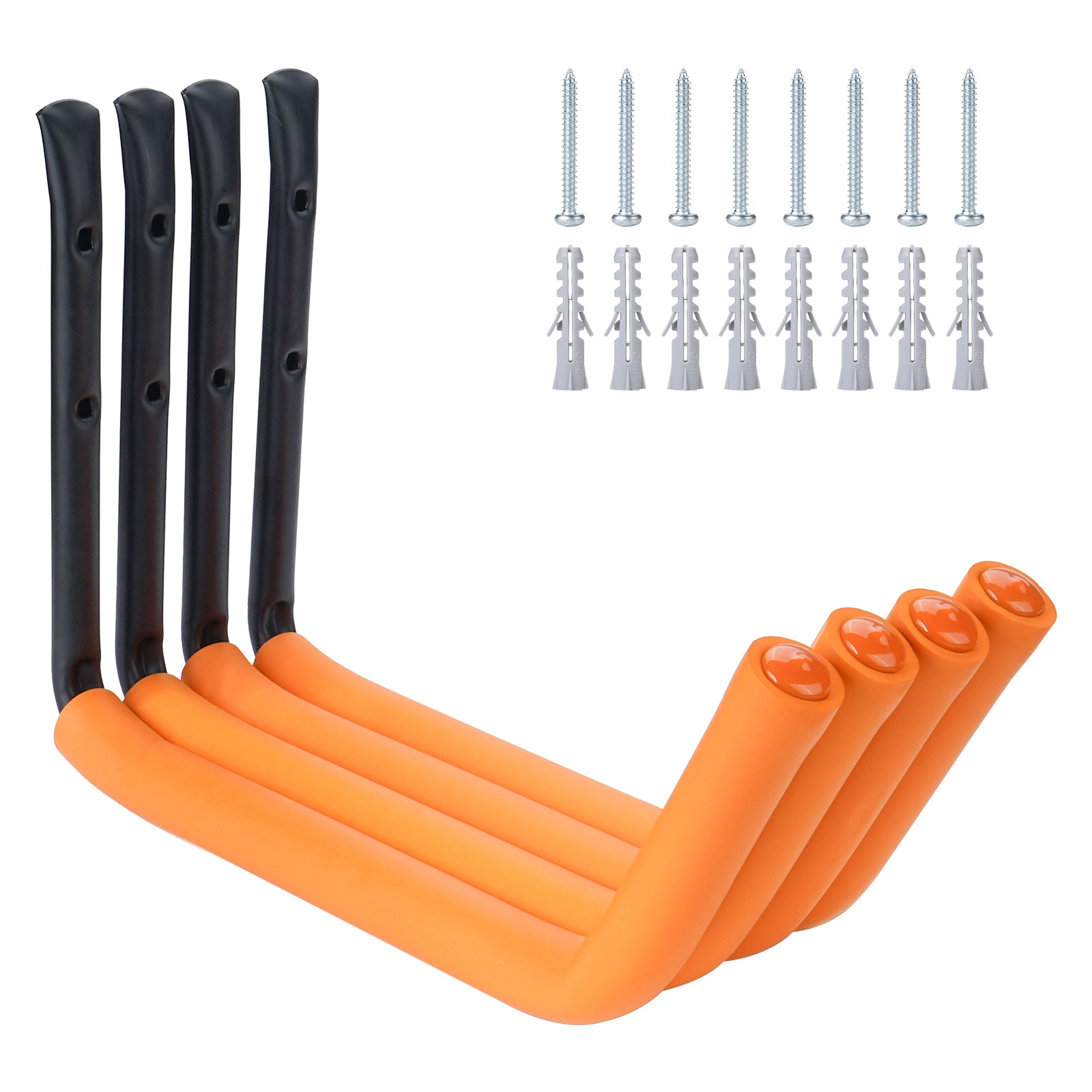 Heavy Duty Garage Storage Hooks 4-Pack 100LBS Wall Mount