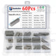 3mm-12mm Sae Keystock Bar Assortment Lock Pulleys Gears Square Key Stock Keyway