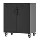 Rolling Metal Storage Cabinet with Lock for Garage & Workshop