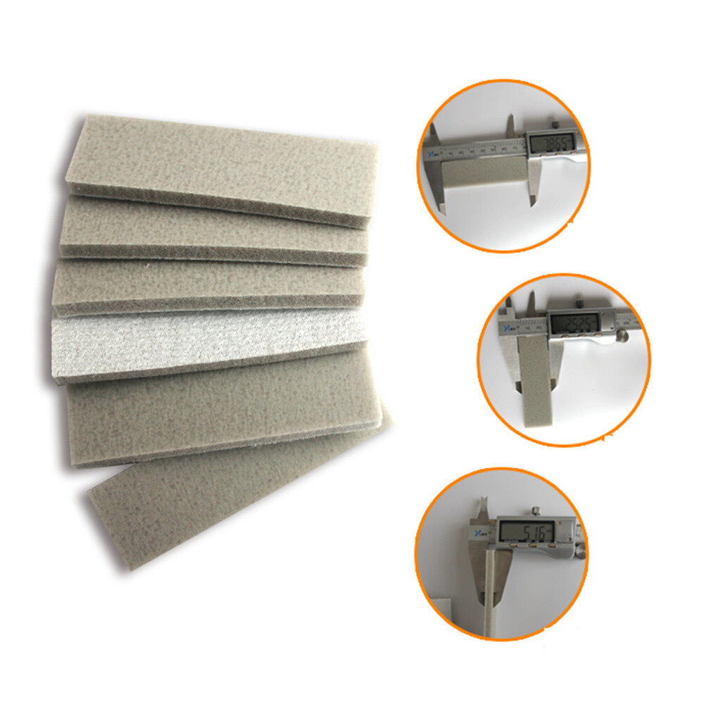 25x80mm Wet Dry Spong Sanding 300-3000 Grit Hook Loop Sandpaper Polishing Block