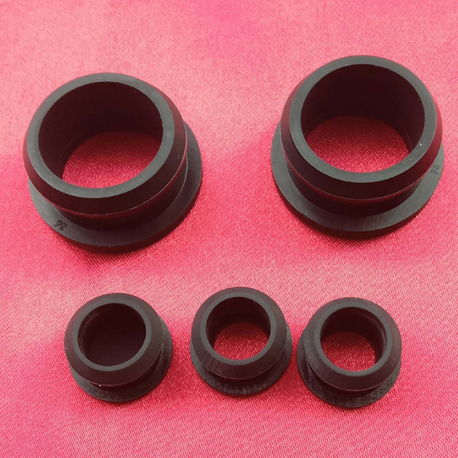 Snap-on Hole Plugs Silicone Rubber Wire Cover Protect Seal Insert Plug 4.5~30mm
