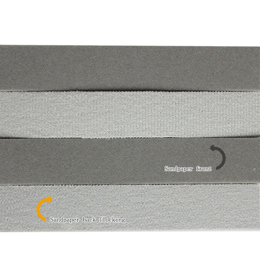 30x180mm Wet Dry Spong Sanding 300-3000 Grit Hook Loop Sandpaper Polishing Block
