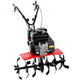 Heavy duty Power tiller, 7HP Gas Engine 212CC, 6 Blades 32.5" Wide and 10" Deep Cultivator - Garden Soil Prep for Planters and Vegetable Beds and More.