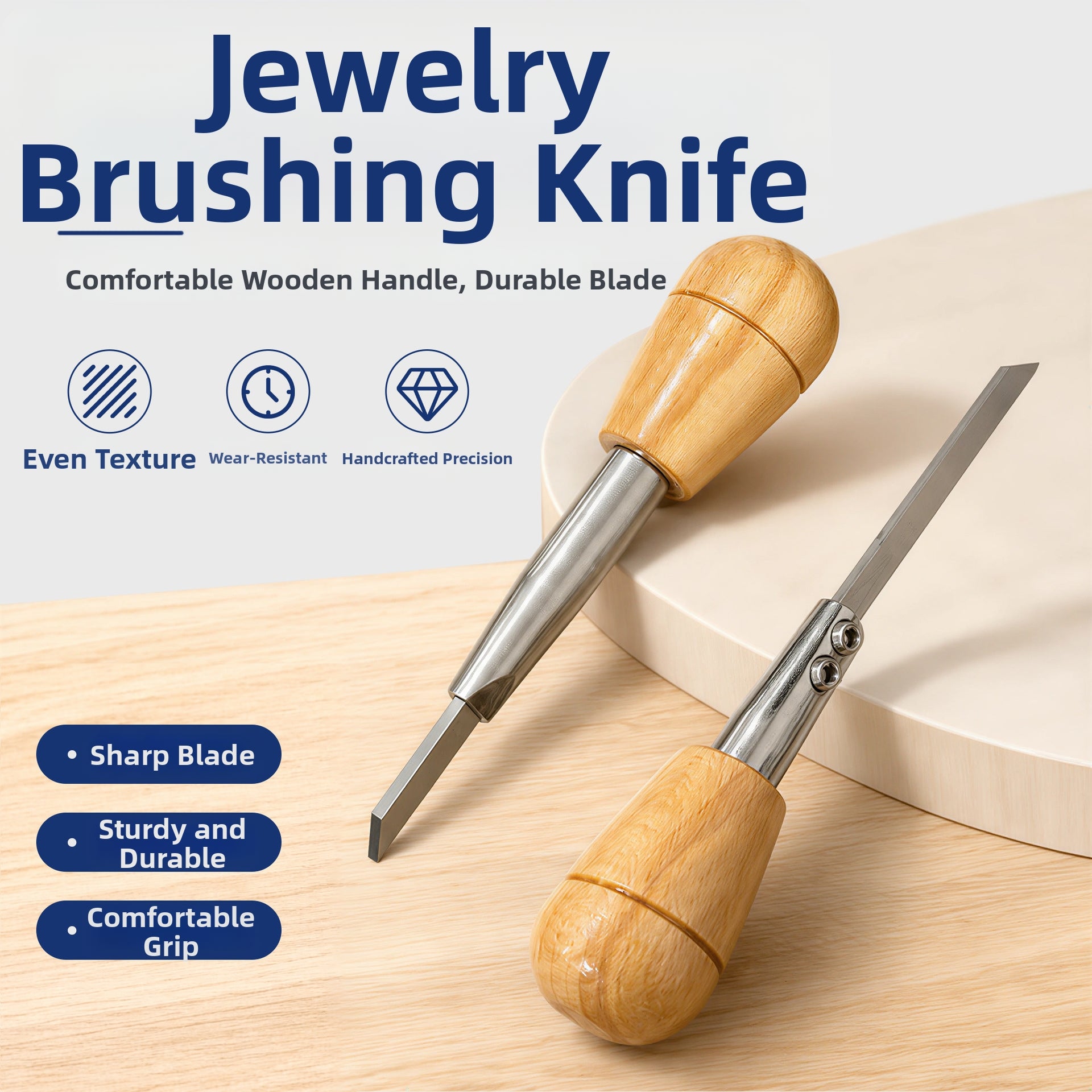 Jewelry Wire Drawing Knife & Hook Cutter – Gold Silver Ring Bracelet Tool