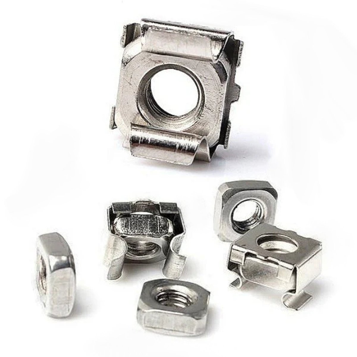 201 Stainless Steel Clip Nuts M5 M6 M8(10pcs) - HomeDIYer