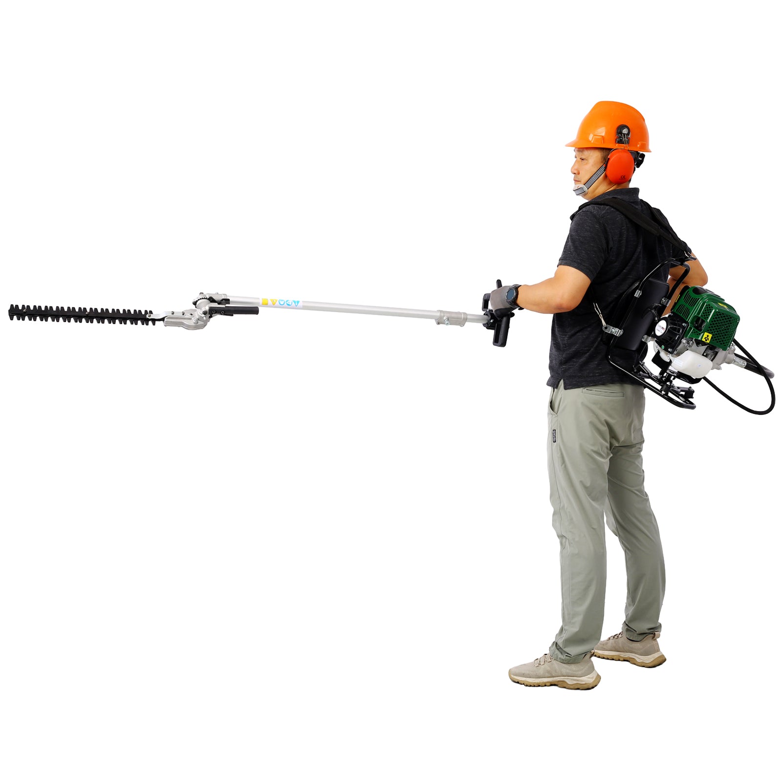 Backpack 4-in-1 31CC 4-Stroke Gas Garden Tool System with Pole Saw & Hedge Trimmer