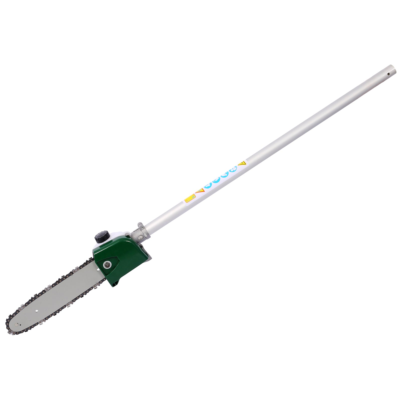 4-in-1 38CC 4-Stroke Gas Garden Tool System with Pole Saw & Hedge Trimmer