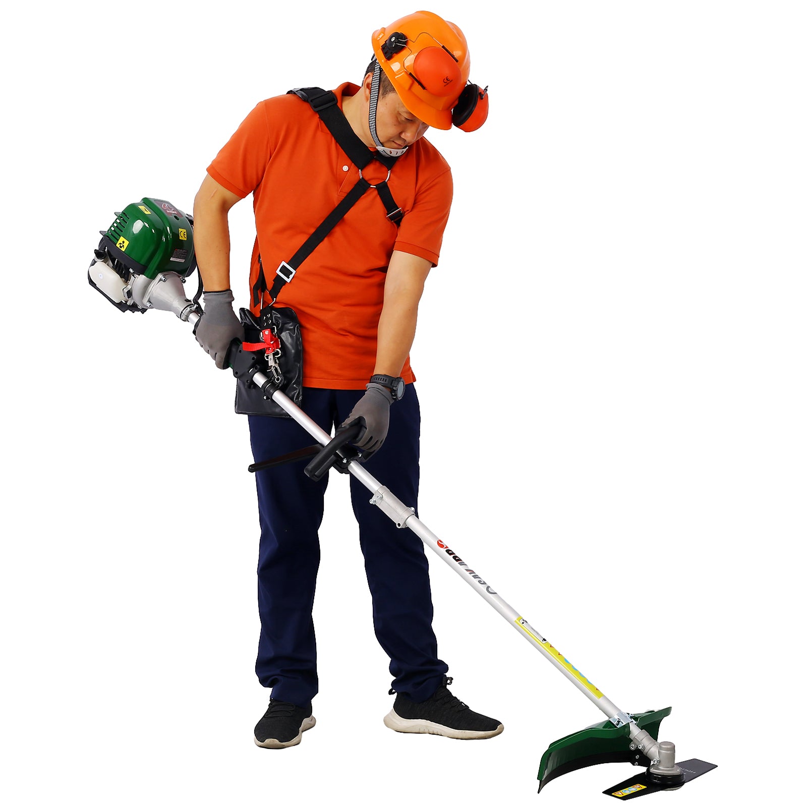 9-in-1 38CC 4-Stroke Gas Garden Tool System with Pole Saw & Hedge Trimmer