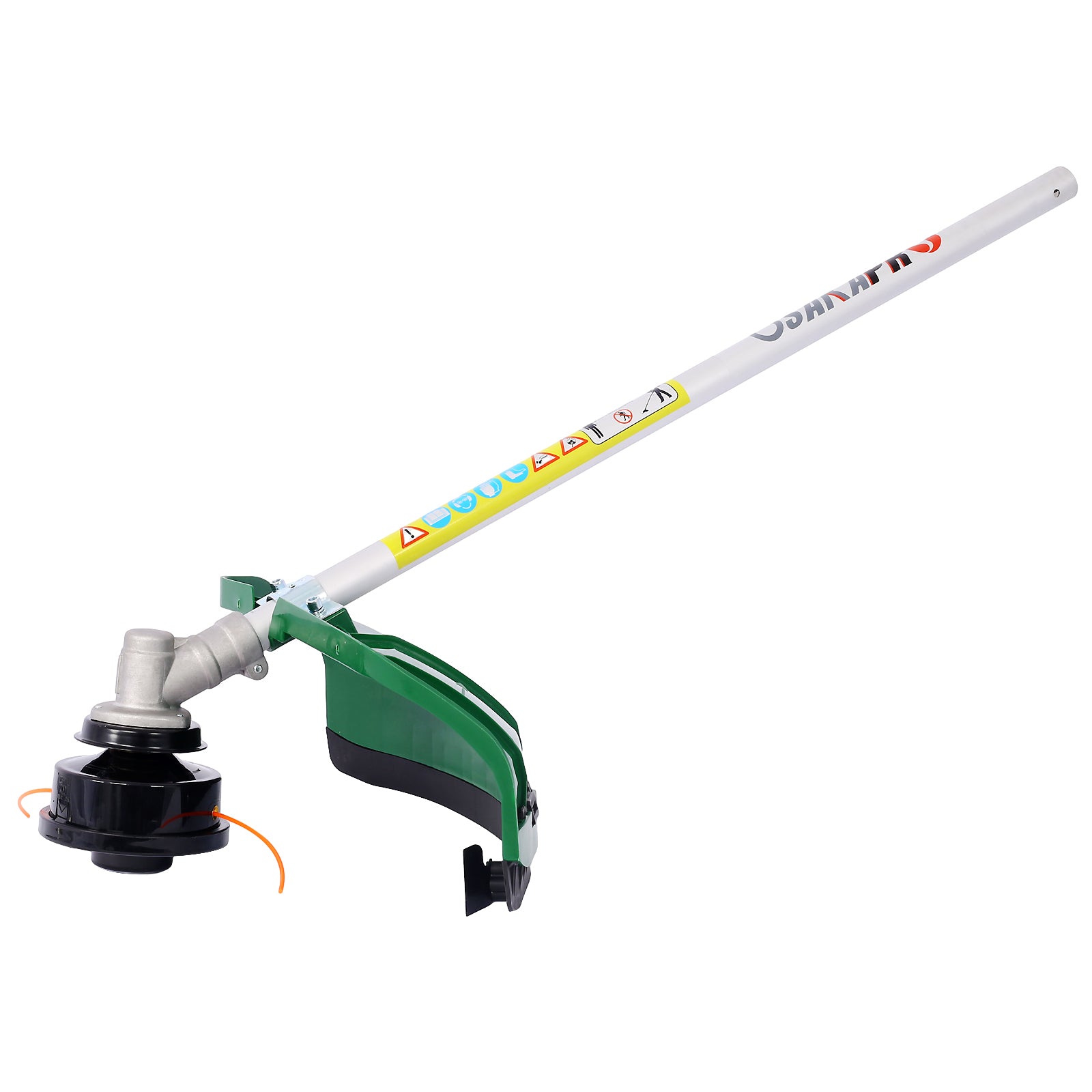 9-in-1 38CC 4-Stroke Gas Garden Tool System with Pole Saw & Hedge Trimmer