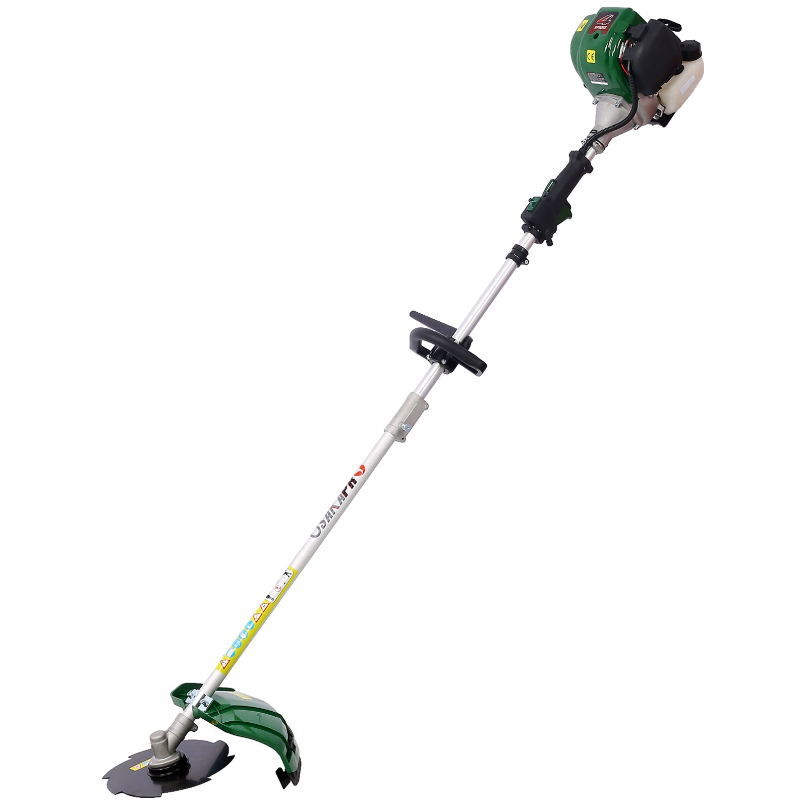 9-in-1 38CC 4-Stroke Gas Garden Tool System with Pole Saw & Hedge Trimmer
