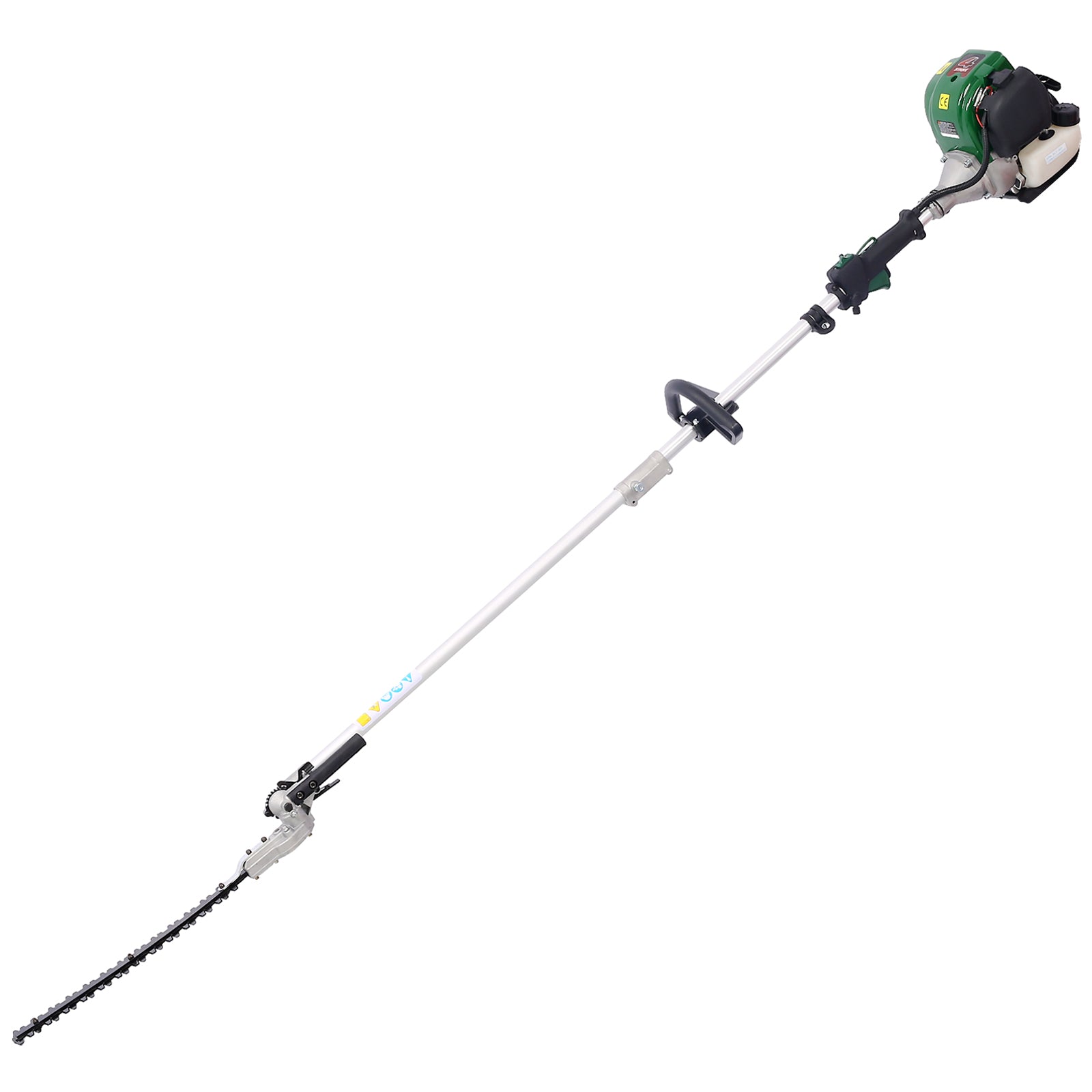 9-in-1 38CC 4-Stroke Gas Garden Tool System with Pole Saw & Hedge Trimmer
