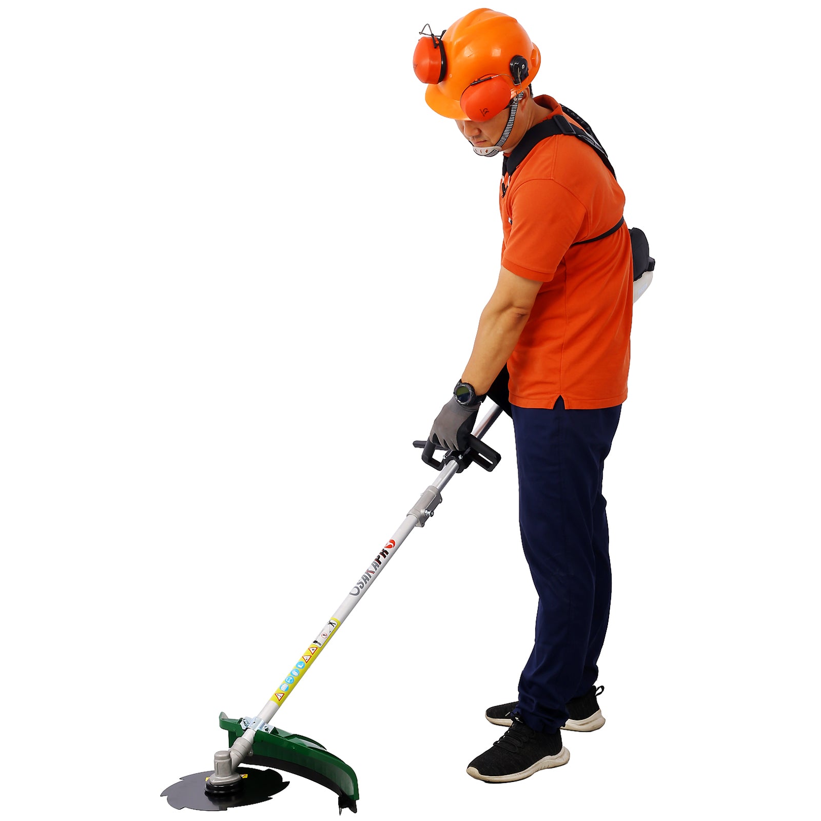 9-in-1 38CC 4-Stroke Gas Garden Tool System with Pole Saw & Hedge Trimmer