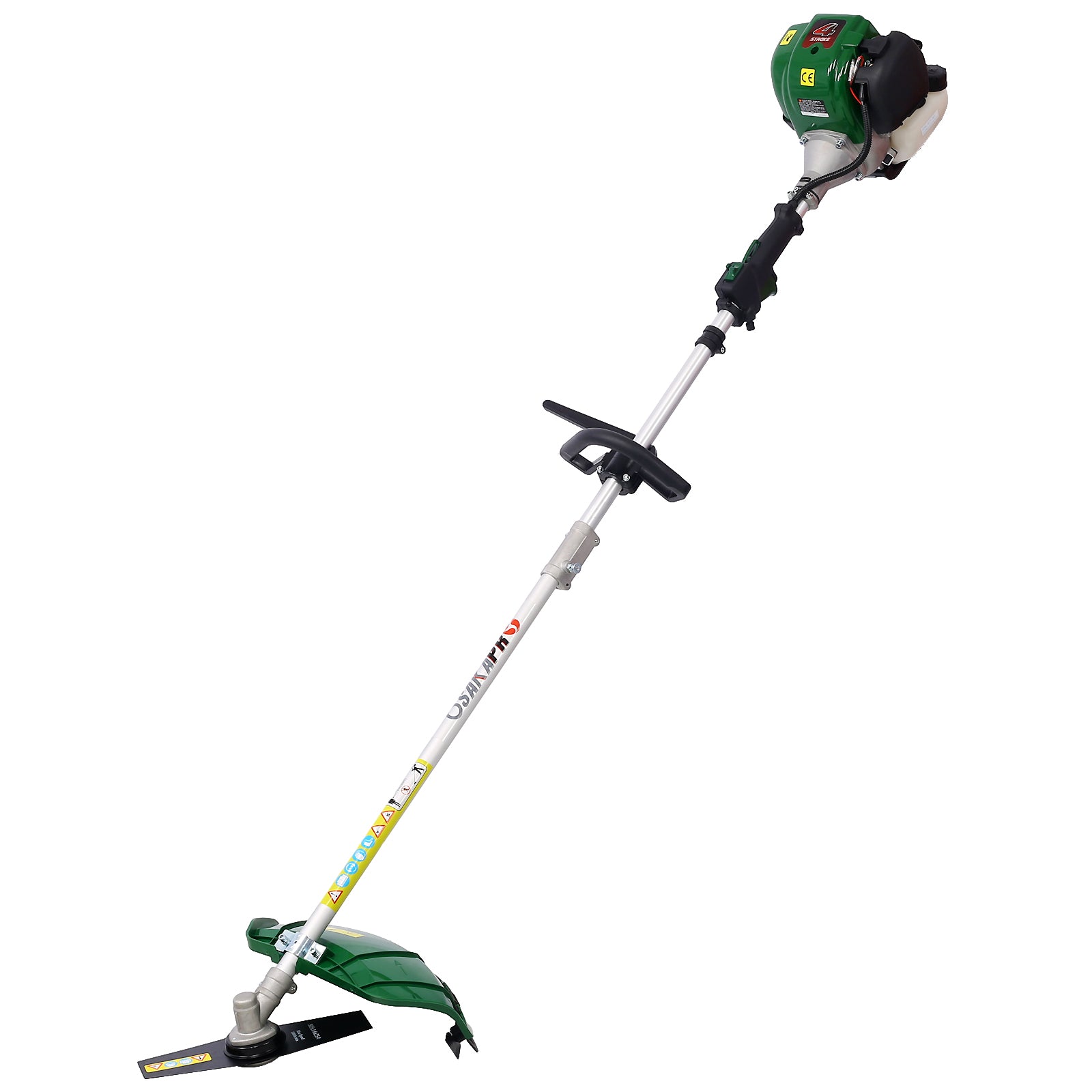 9-in-1 38CC 4-Stroke Gas Garden Tool System with Pole Saw & Hedge Trimmer