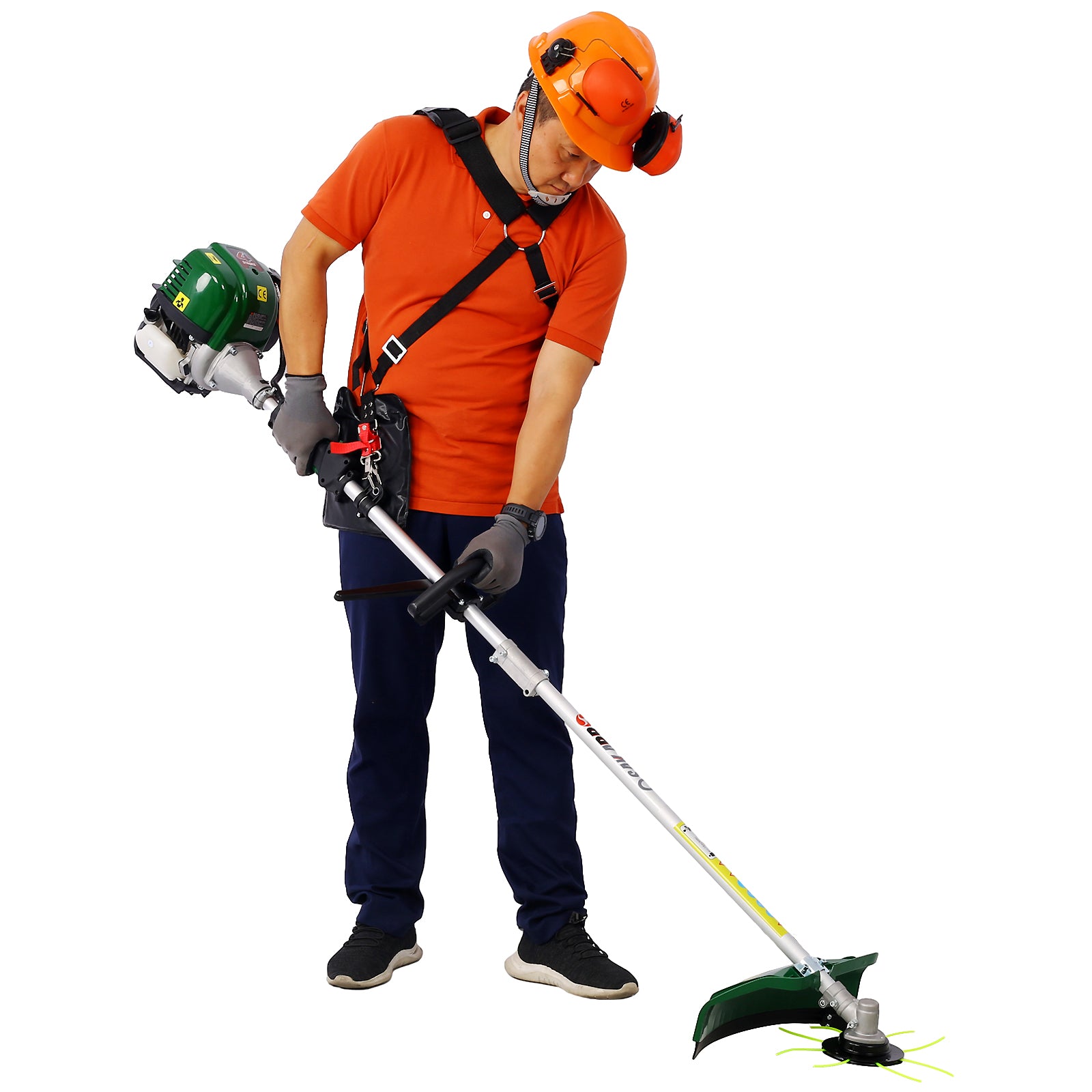 9-in-1 38CC 4-Stroke Gas Garden Tool System with Pole Saw & Hedge Trimmer