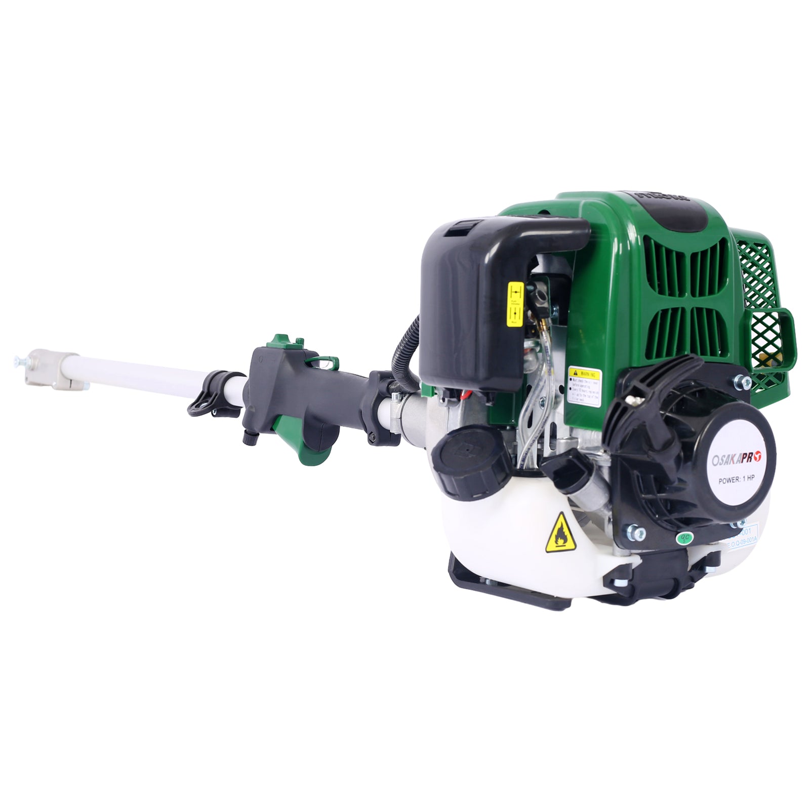 4-in-1 31CC 4-Cycle Gas Garden Tool System with Pole Saw & Hedge Trimmer