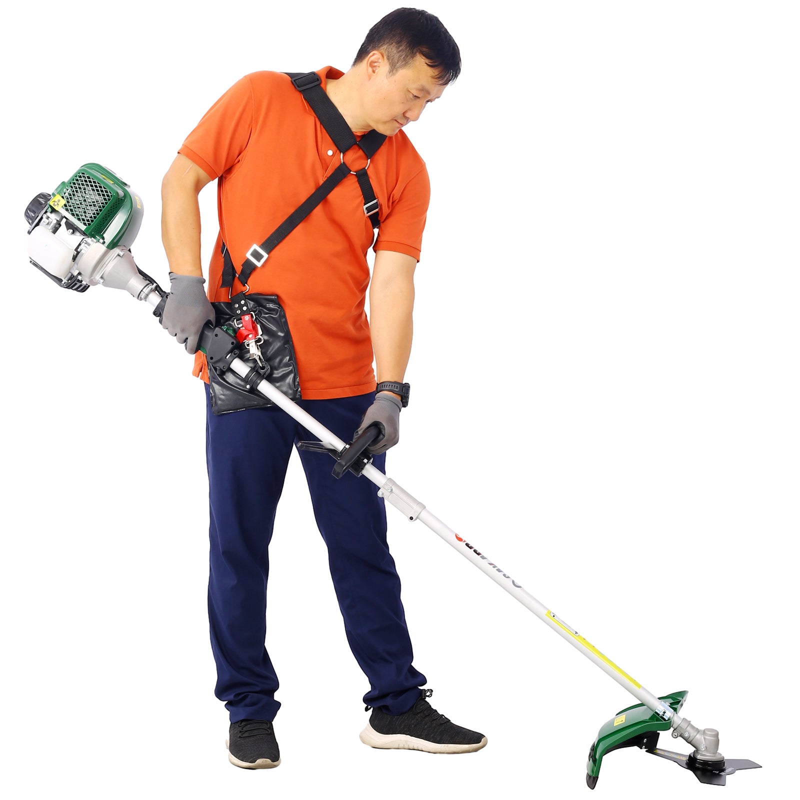 4-in-1 31CC 4-Cycle Gas Garden Tool System with Pole Saw & Hedge Trimmer