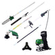 Backpack 4-in-1 38CC 4-Stroke Gas Garden Tool System with Pole Saw & Hedge Trimmer