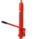 8 Ton Hydraulic Long Ram Jack with Clevis Base, Single or Dual Piston Pump, 16,000 lb Capacity, Fits Engine Hoists & Shop Cranes, Red