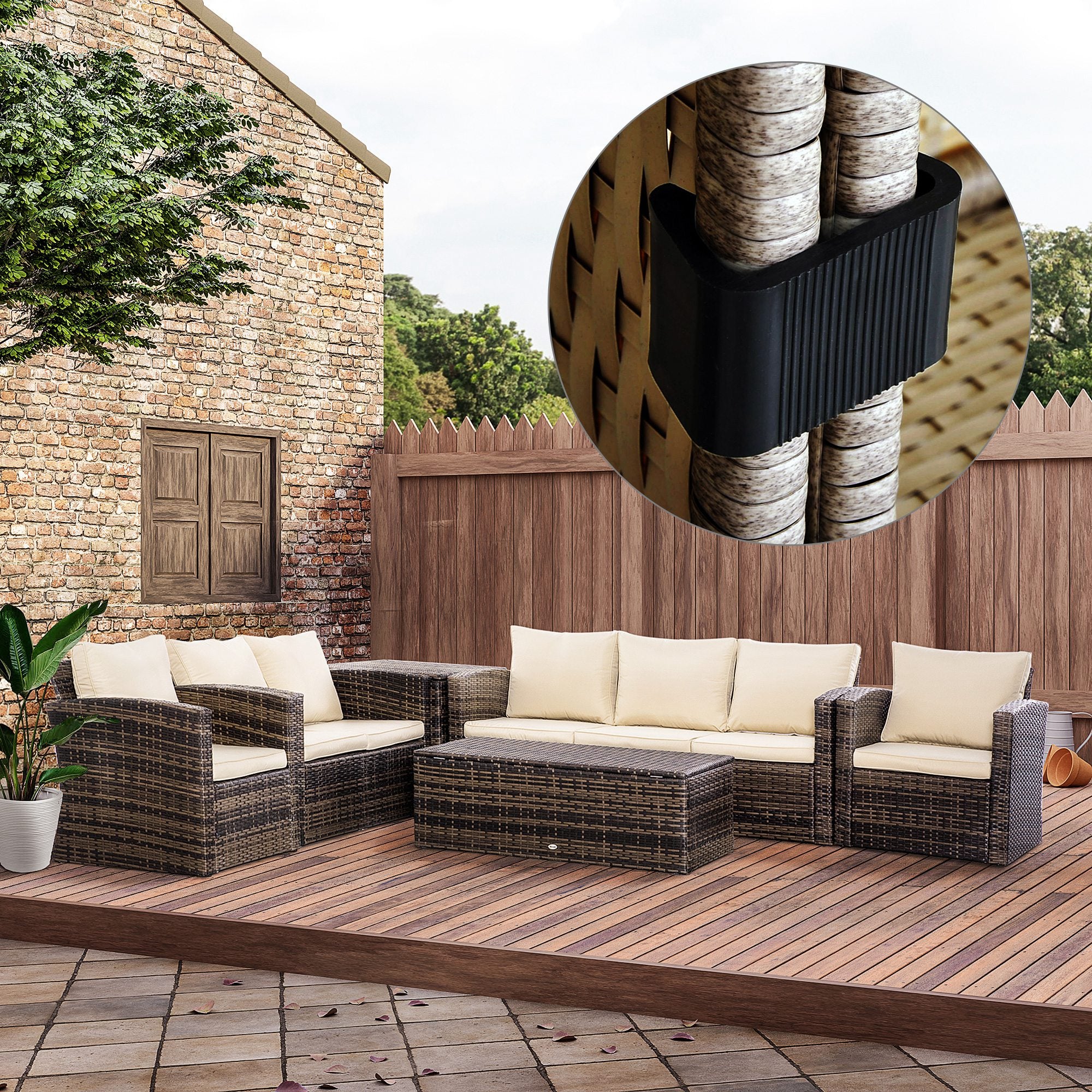 10‑Pack Outdoor Sectional Couch Connector Clips — All‑Weather Nylon Furniture Clamps for Wicker & Patio Sofas Black