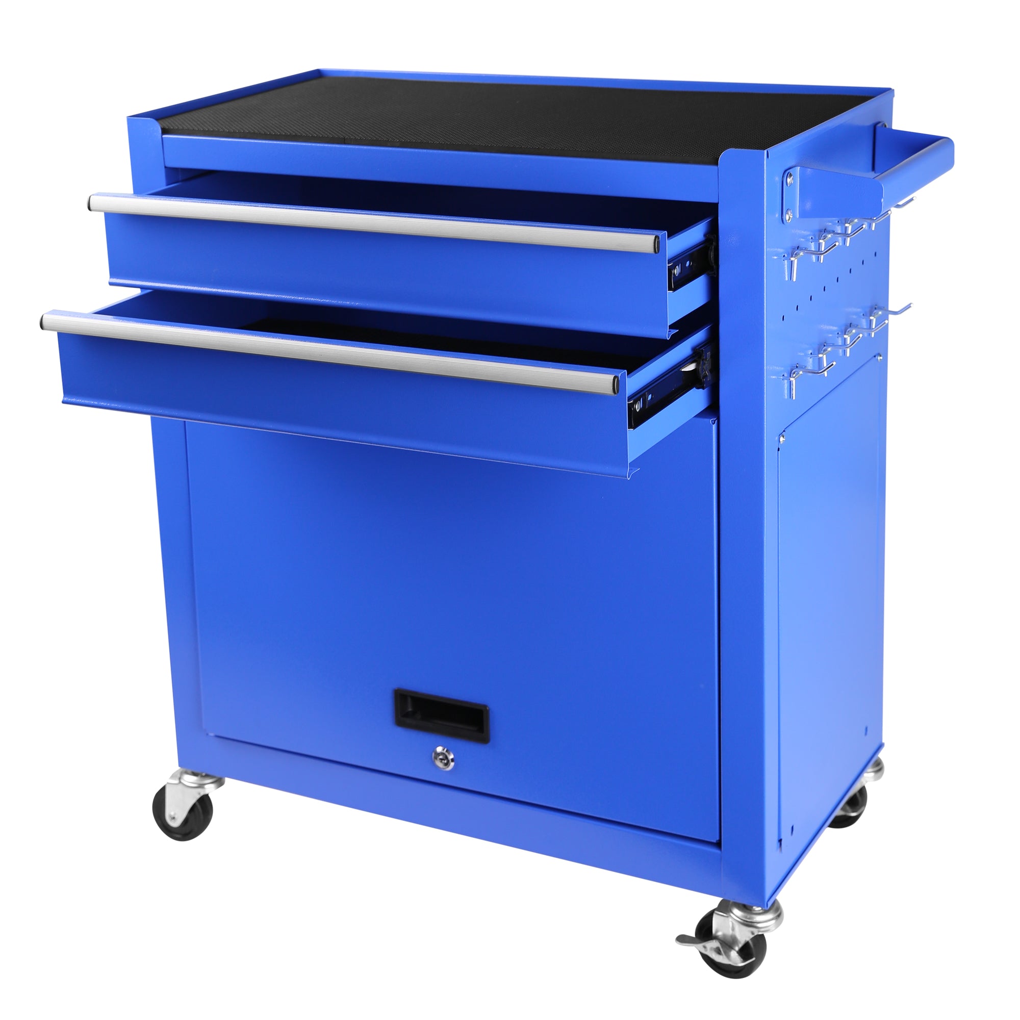 8-Drawer Rolling Tool Chest with Lock – Detachable Mechanic Tool Cart & Storage