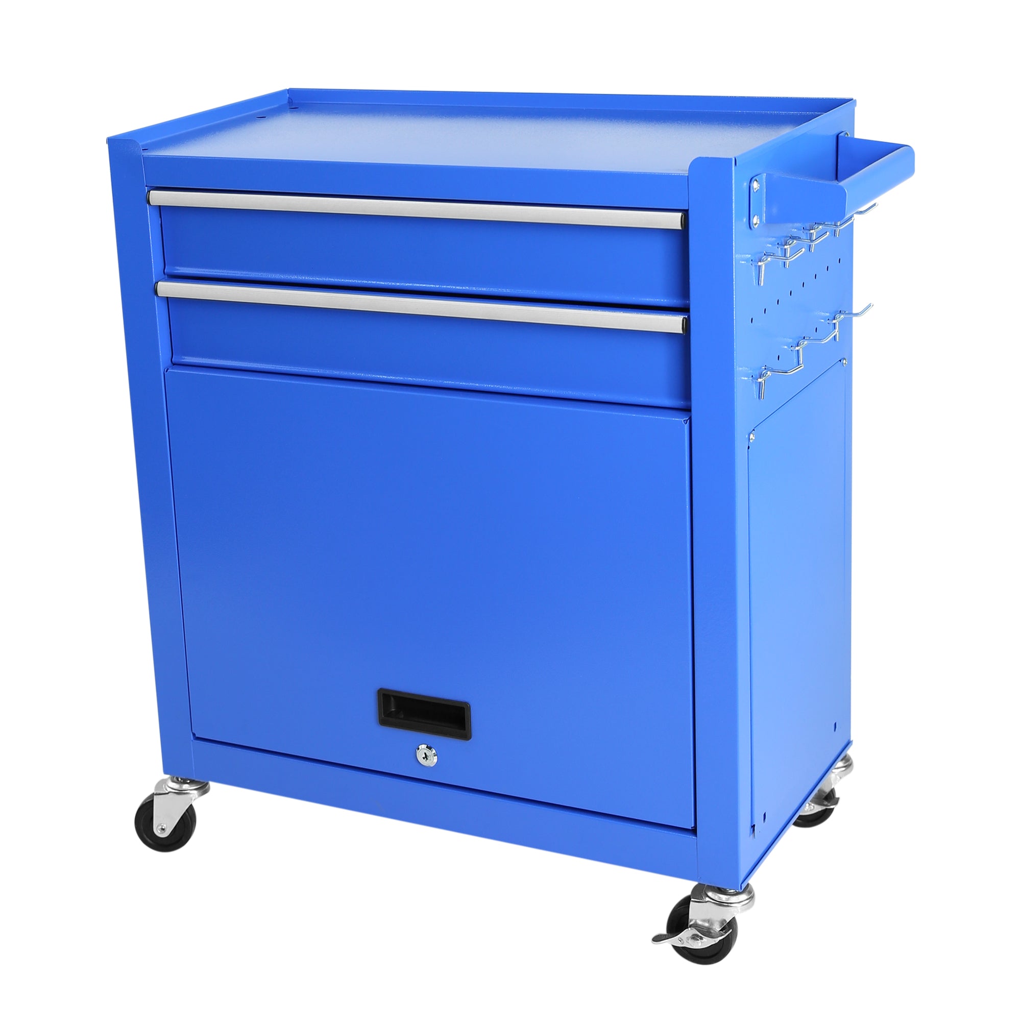 8-Drawer Rolling Tool Chest with Lock – Detachable Mechanic Tool Cart & Storage