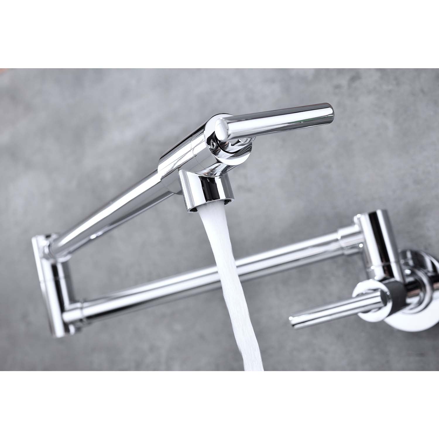 Wall Mount Folding Kitchen Pot Filler Fauce