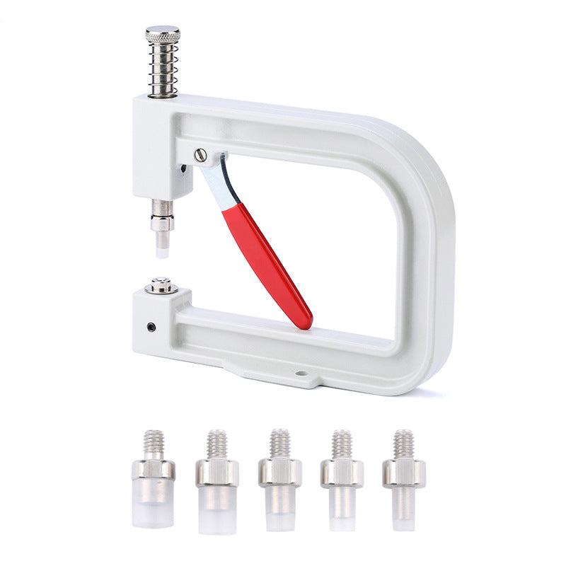 Pearl Nail Bead Machine Kit – DIY Clothing & Accessory Rivet Bead Tool Set with Pearls