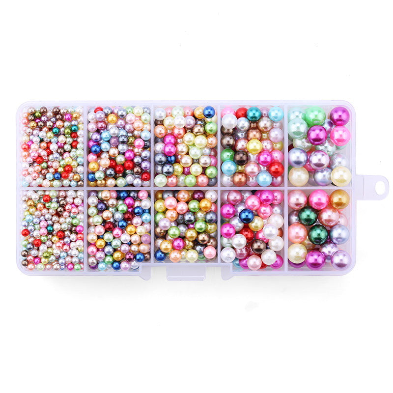 Pearl Nail Bead Machine Kit – DIY Clothing & Accessory Rivet Bead Tool Set with Pearls