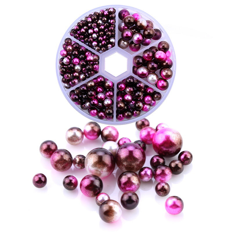 Pearl Nail Bead Machine Kit – DIY Clothing & Accessory Rivet Bead Tool Set with Pearls