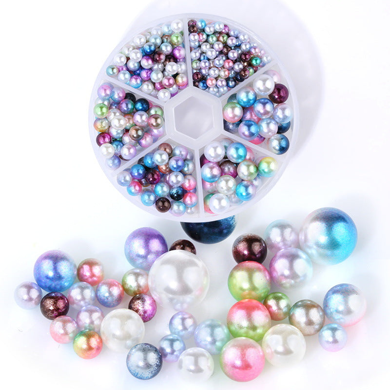 Pearl Nail Bead Machine Kit – DIY Clothing & Accessory Rivet Bead Tool Set with Pearls