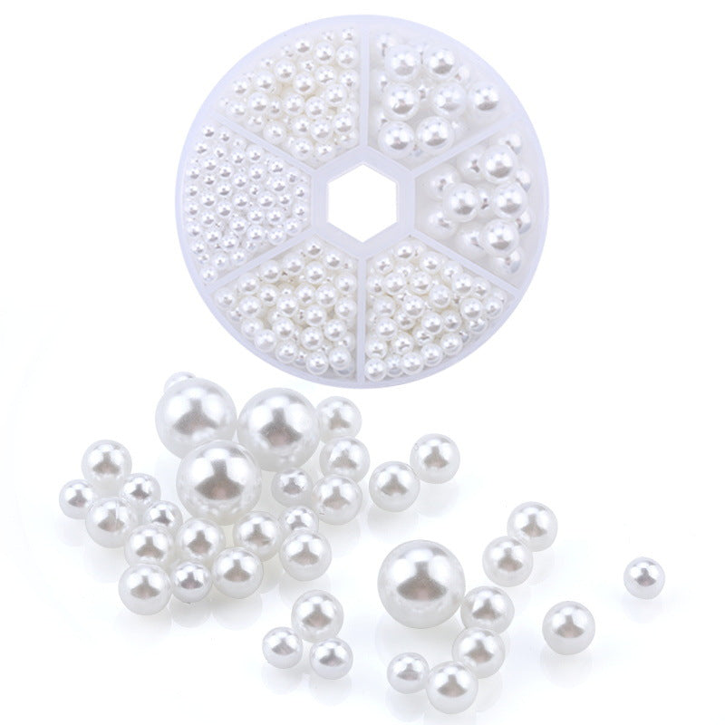 Pearl Nail Bead Machine Kit – DIY Clothing & Accessory Rivet Bead Tool Set with Pearls