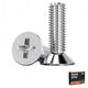 A2 Stainless Steel Pozi Countersunk Machine Screws – Pozidrive Flat Head Bolts M3 to M6 | DIN 965
