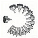 13Pcs Carbide Tip TCT Hole Saw Cutter Drill Bit Set For Steel Metal Wood 16-53mm