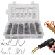 1200x 0.6/0.8mm Hot Stapler Staples Welding Wave Set For Car Bumper Repair Tools